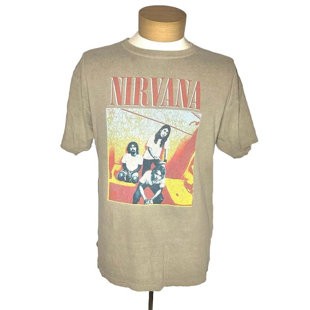 Vintage Y2K Nirvana Bath Tub Picture Band T Shirt